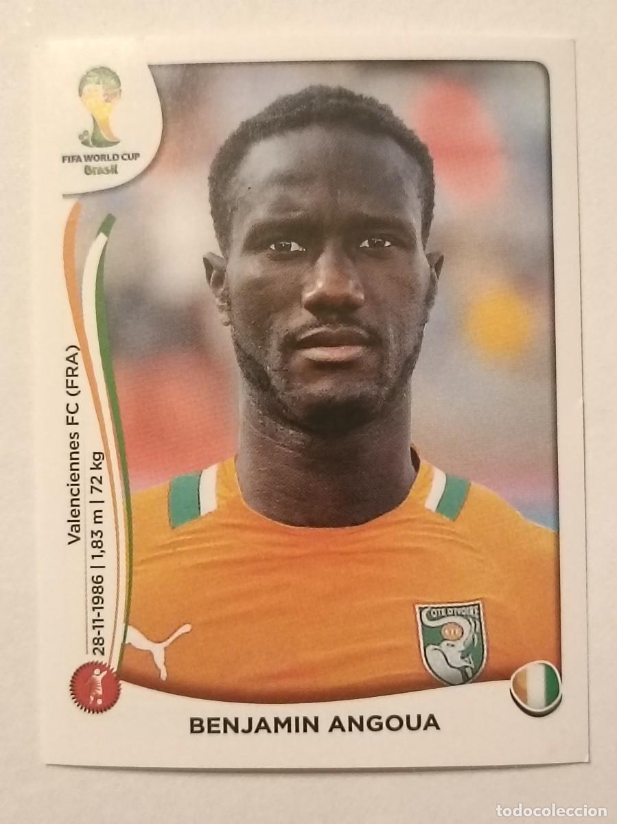 Cartes &agrave; collectionner de Football: #229 ANGOUA (COSTA DE MARFIL) MUNDIAL BRASIL 2014 PANINI