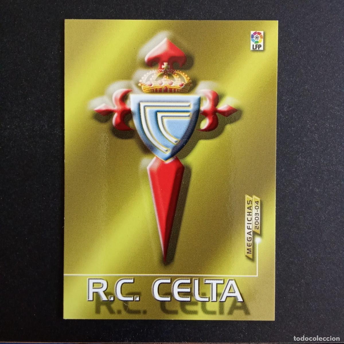 Cartes &agrave; collectionner de Football: 91 ESCUDO CELTA LIGA 2003 2004 03 04 MEGAFICHAS PANINI