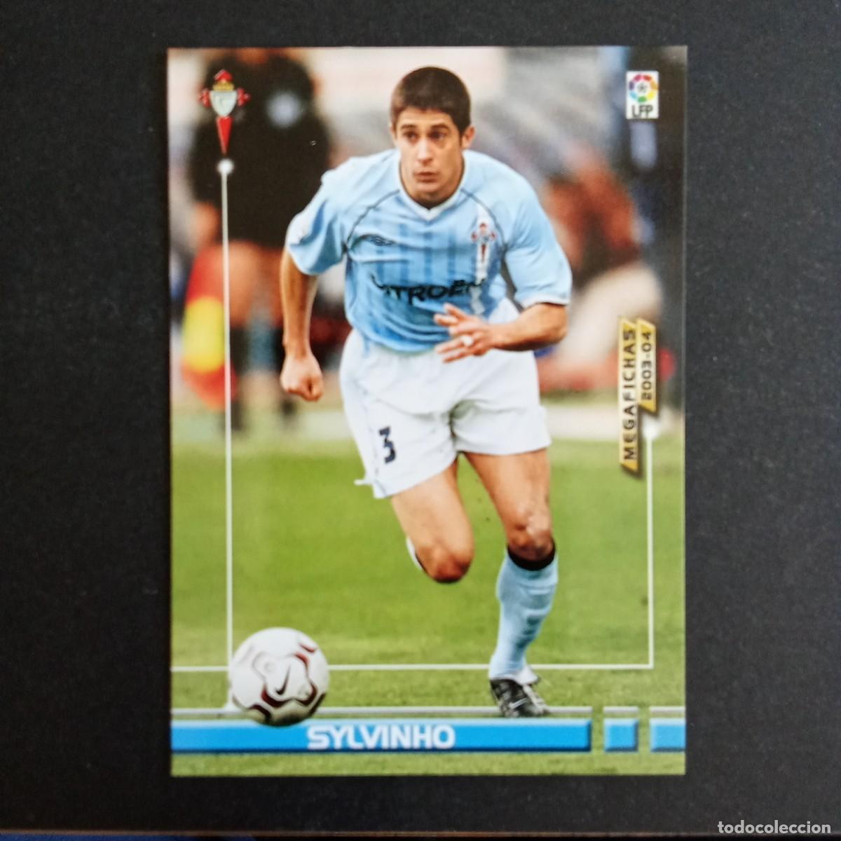 Cromos de f&uacute;tbol: 98 SYLVINHO CELTA LIGA 2003 2004 03 04 MEGAFICHAS PANINI