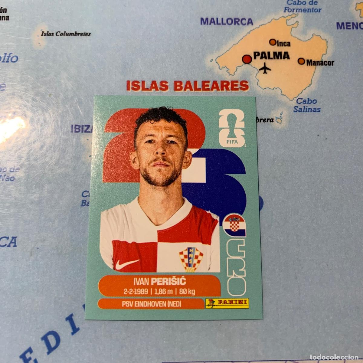 Cromos de f&uacute;tbol: Croacia n&uacute;mero 16 cromo panini Mundial Fifa World Cup 2026