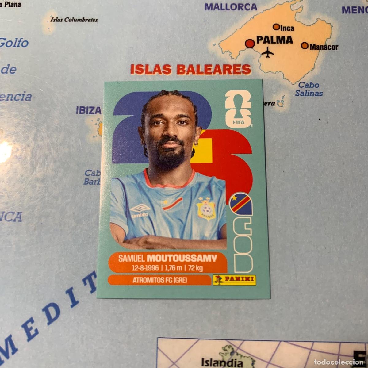 Cromos de f&uacute;tbol: Congo n&uacute;mero 11 cromo panini Mundial Fifa World Cup 2026