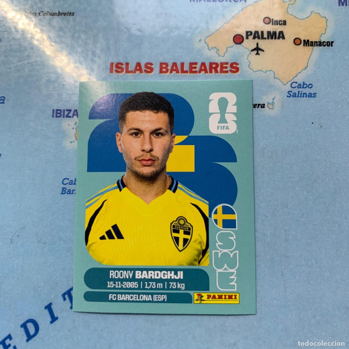 Cromos de f&uacute;tbol: Suecia n&uacute;mero 16 cromo panini Mundial Fifa World Cup 2026