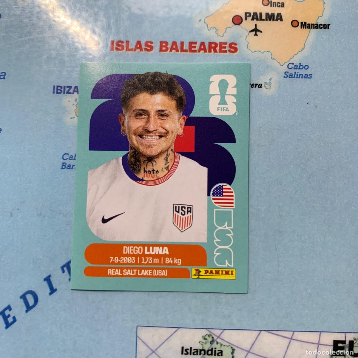 Cromos de f&uacute;tbol: Estados Unidos n&uacute;mero 14 cromo panini Mundial Fifa World Cup 2026