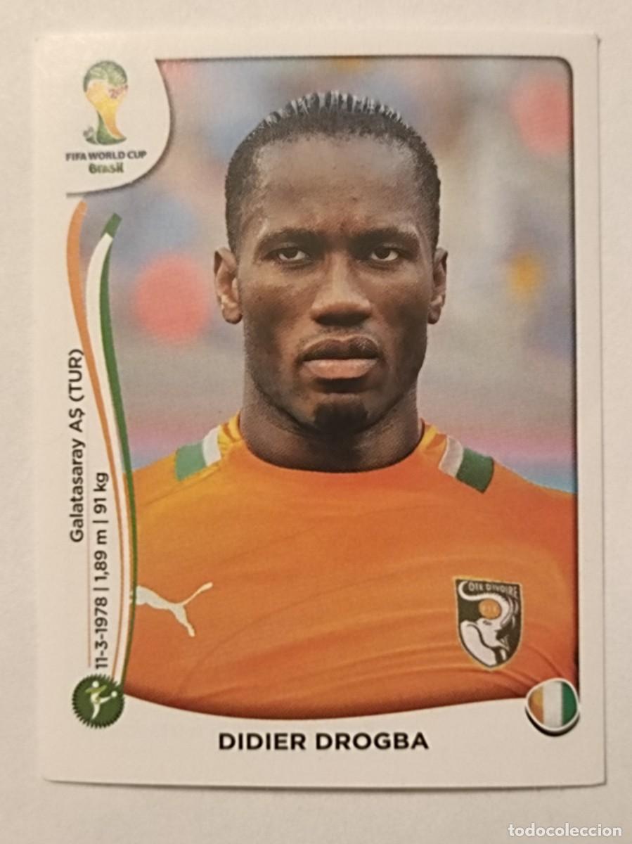 Cromos de f&uacute;tbol: #240 DROGBA (COSTA DE MARFIL) MUNDIAL BRASIL 2014 PANINI