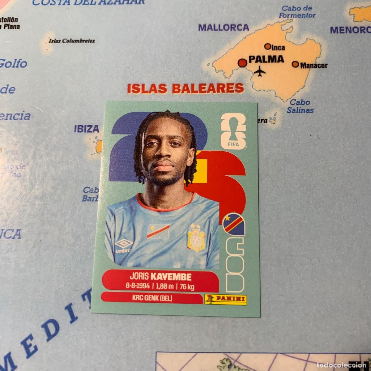 Cromos de f&uacute;tbol: Congo n&uacute;mero 7 cromo panini Mundial Fifa World Cup 2026