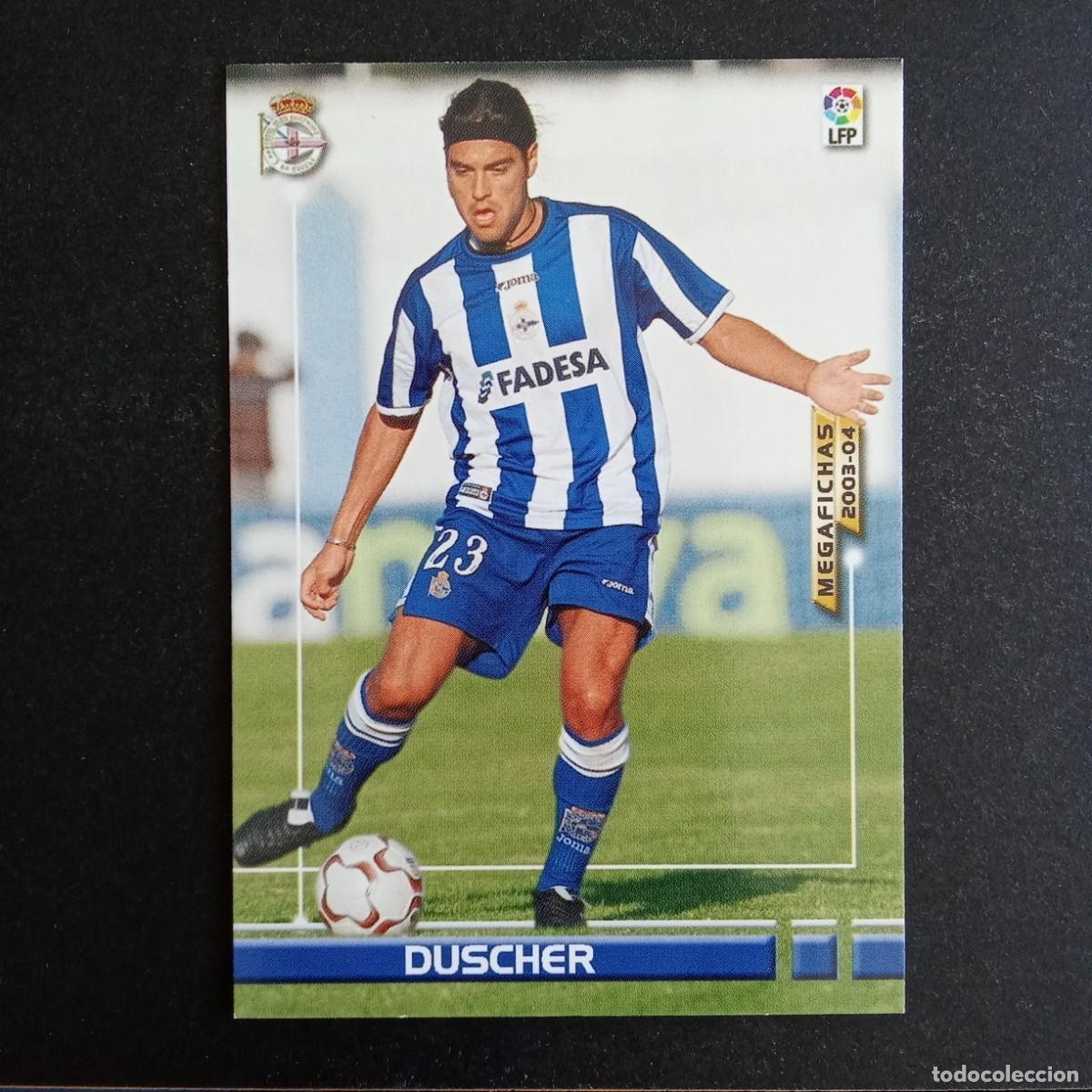 Football Stickers: 119 DUSCHER DEPORTIVO CORU&Ntilde;A LIGA 2003 2004 03 04 MEGAFICHAS PANINI