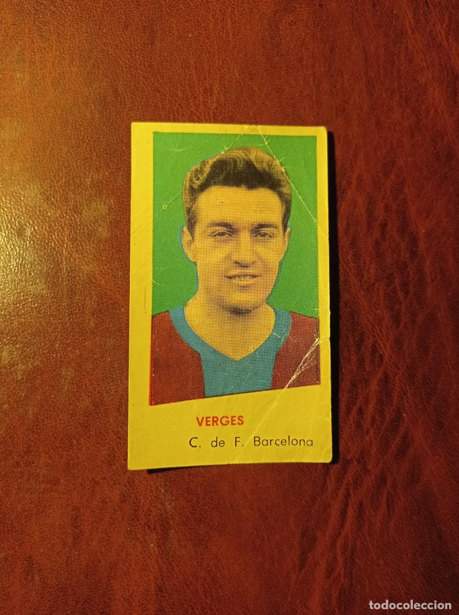 Football Stickers: Verges Barcelona - Campeones Bruguera 1960 1961 60 61