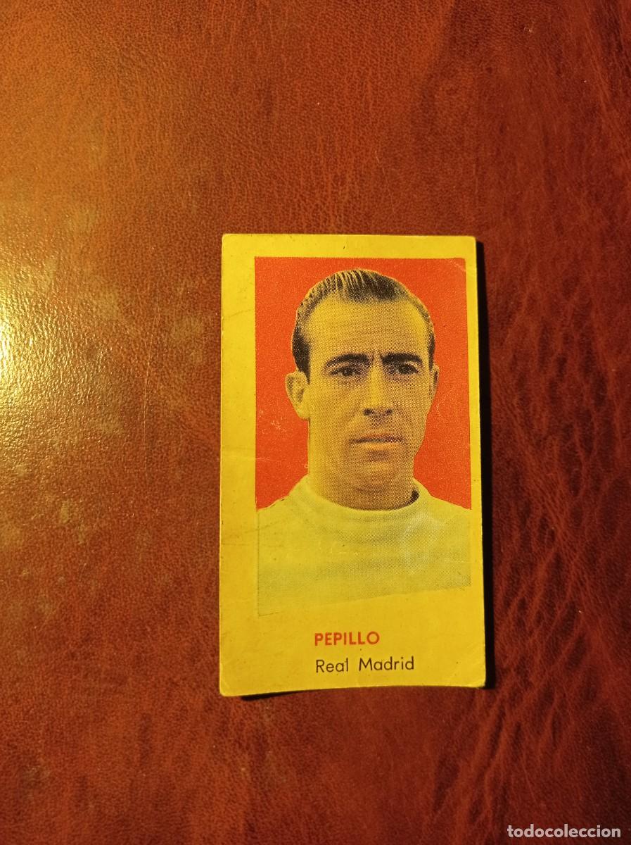 Cromos de f&uacute;tbol: Pepillo Real Madrid - Campeones Bruguera 1960 1961 60 61
