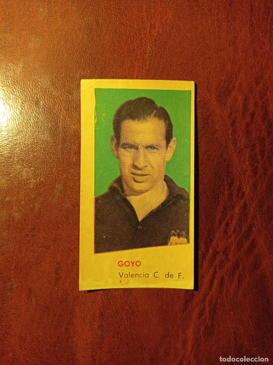 Cromos de f&uacute;tbol: Goyo Valencia - Campeones Bruguera 1960 1961 60 61