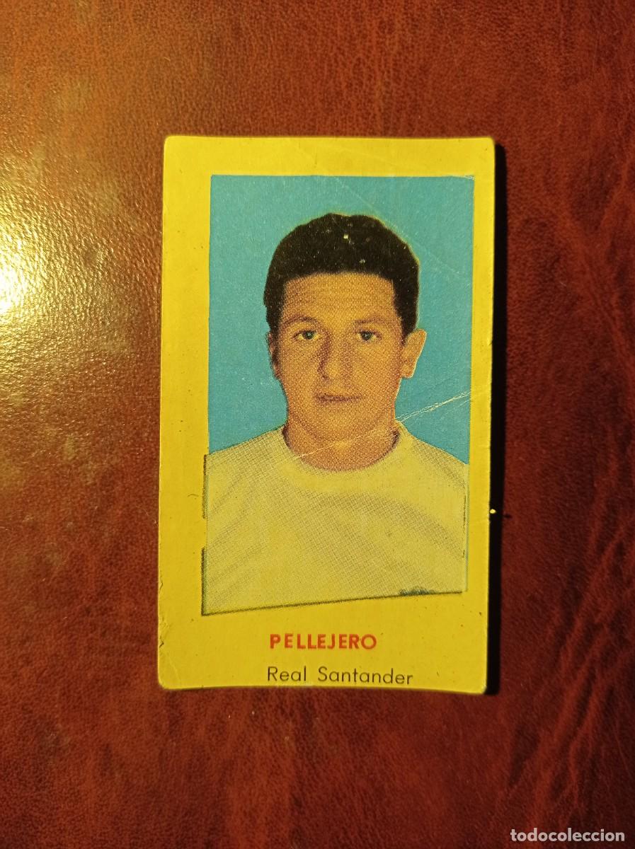 Cromos de f&uacute;tbol: Pellejero Racing Santander - Campeones Bruguera 1960 1961 60 61