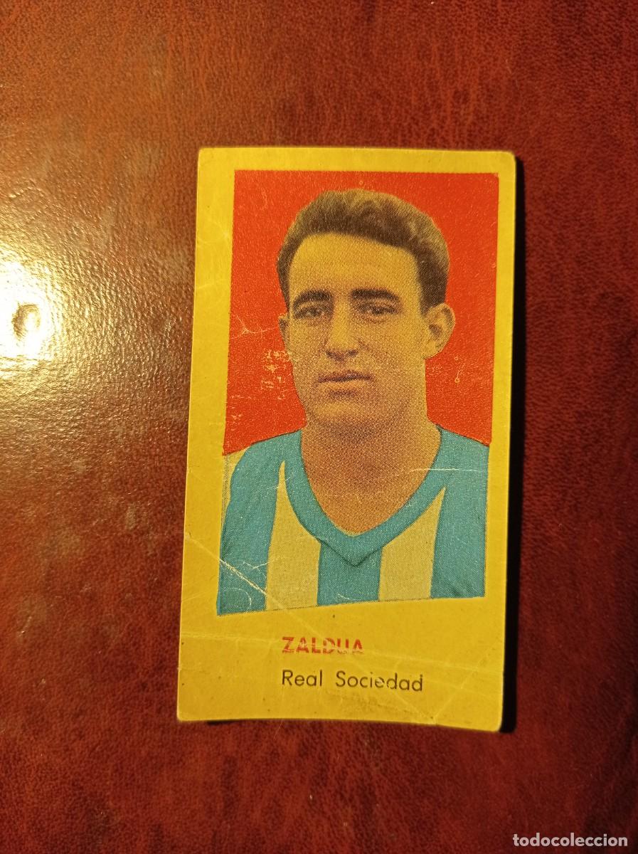 Cromos de f&uacute;tbol: Zaldua Real Sociedad - Campeones Bruguera 1960 1961 60 61
