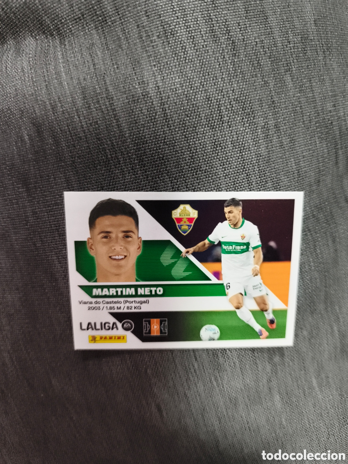 Cromos de f&uacute;tbol: CROMO N&Uacute;MERO 11 MARTIM NETO ELCHE. LIGA ESTE 26/27. PANINI.