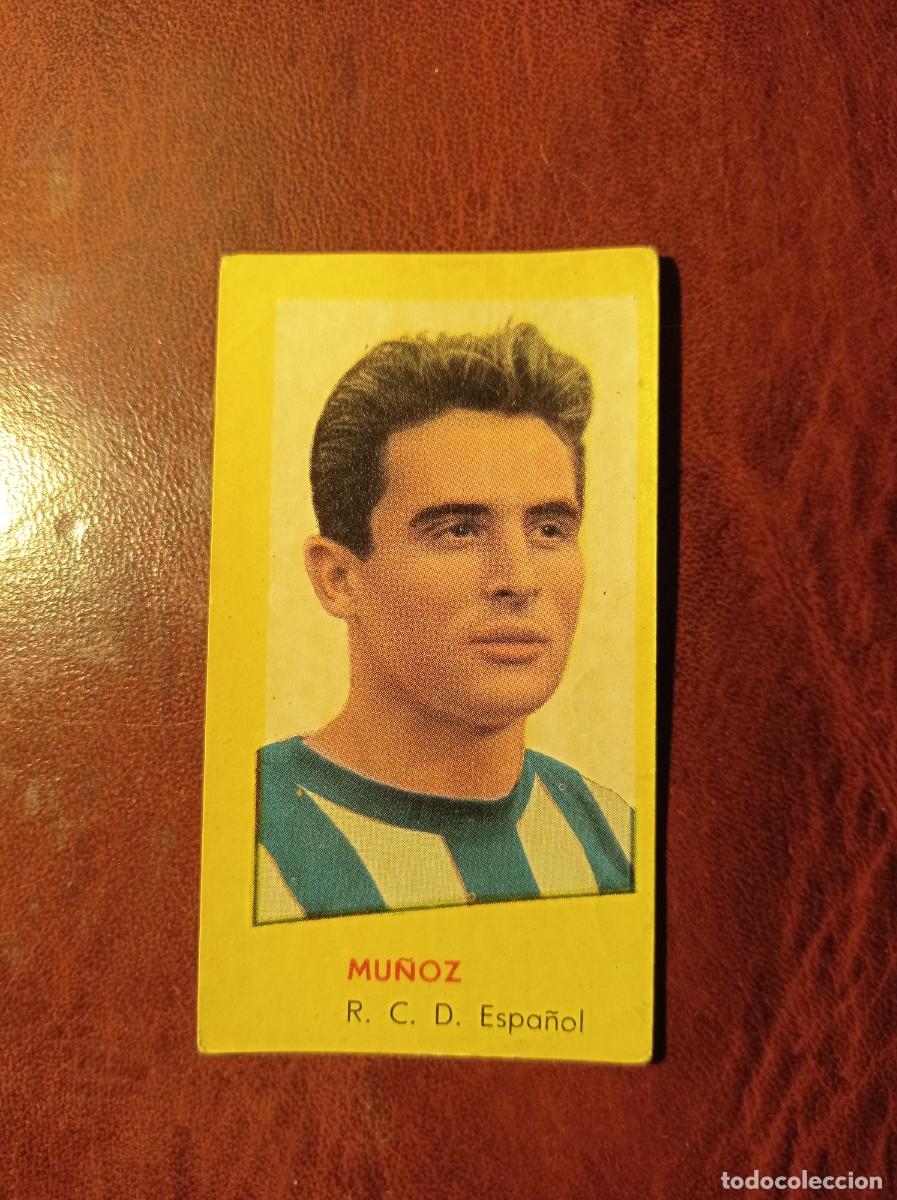 Cromos de f&uacute;tbol: Mu&ntilde;oz Espa&ntilde;ol - Campeones Bruguera 1960 1961 60 61