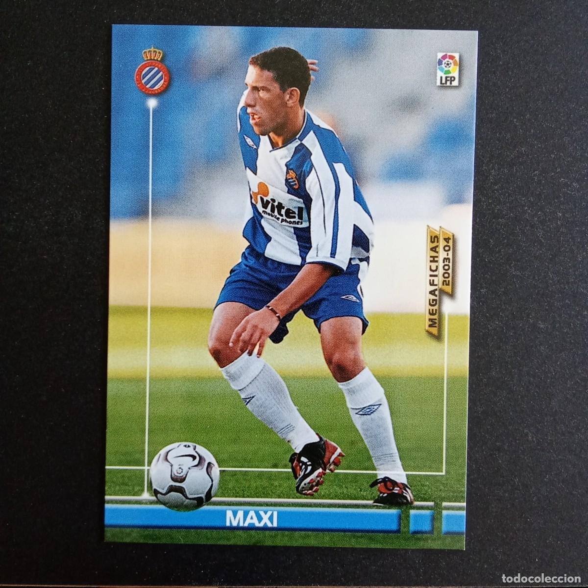 Cromos de f&uacute;tbol: 139 MAXI ESPANYOL LIGA 2003 2004 03 04 MEGAFICHAS PANINI