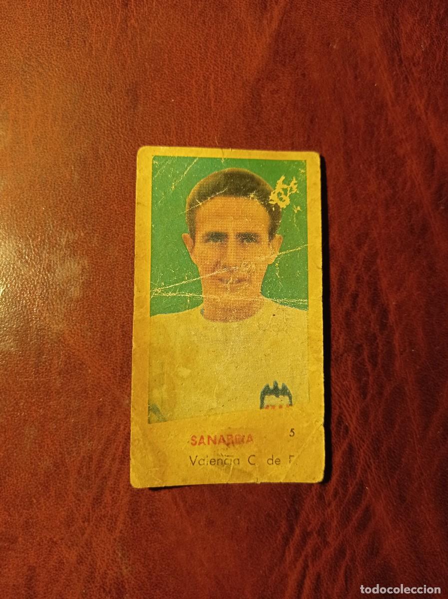 Cromos de f&uacute;tbol: Sanabria Valencia - Campeones Bruguera 1960 1961 60 61