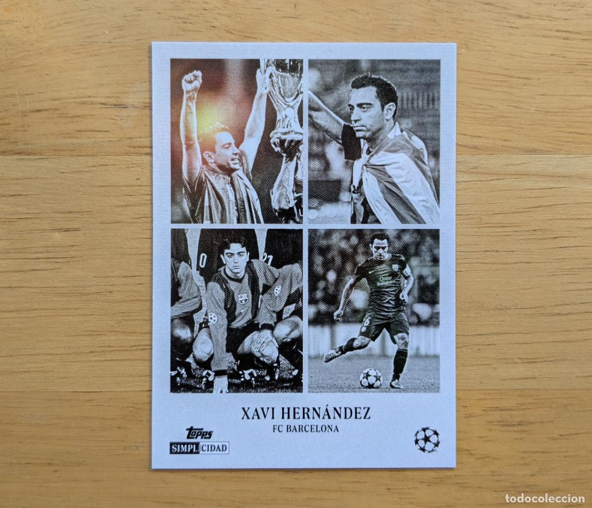 Football Stickers: TOPPS SIMPLICIDAD UCC 2025-2026 - XAVI HERNANDEZ - FC BARCELONA - RAICES