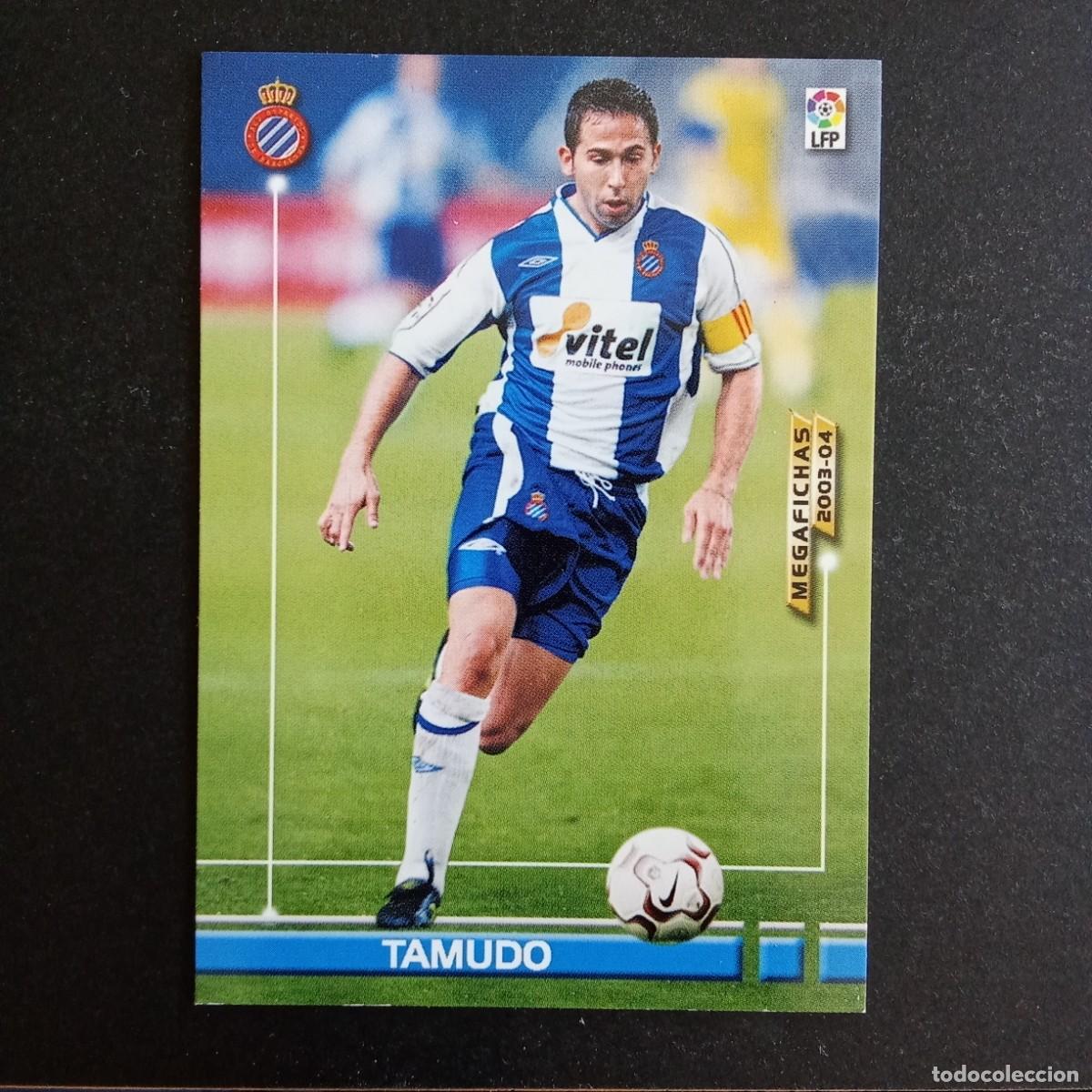 Football Stickers: 144 TAMUDO ESPANYOL LIGA 2003 2004 03 04 MEGAFICHAS PANINI