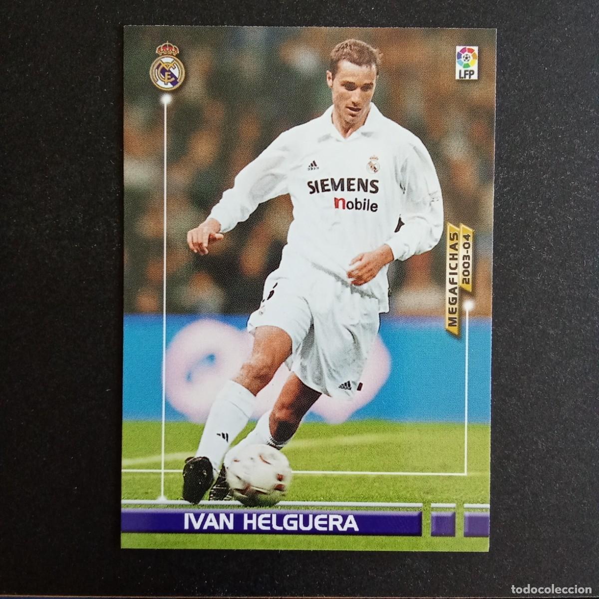 Football Stickers: 148 IVAN HELGUERA REAL MADRID LIGA 2003 2004 03 04 MEGAFICHAS PANINI