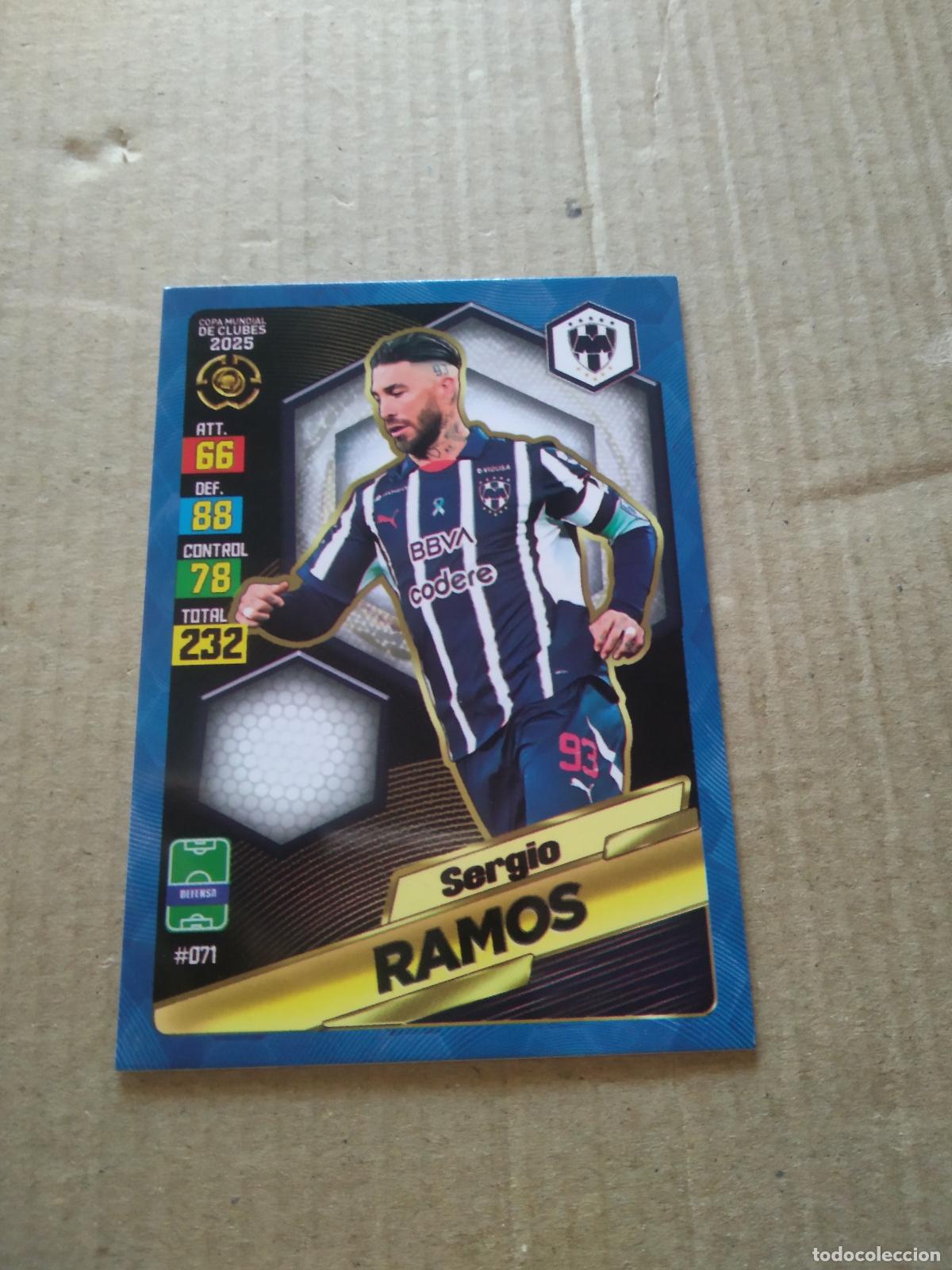 Football Stickers: 71 SERGIO RAMOS MONTERREY CROMO FUTBOL GOL PUBLICACIONES MUNDIAL DE CLUBES 2025