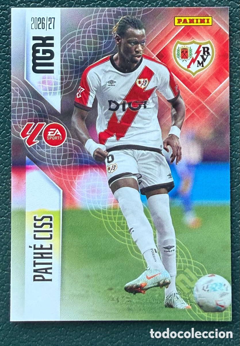Fu&szlig;ball-Sticker: 299 PATHE CISS RAYO VALLECANO FICHAS ALBUM MEGACRACKS 2026 2027 MGK 26 27