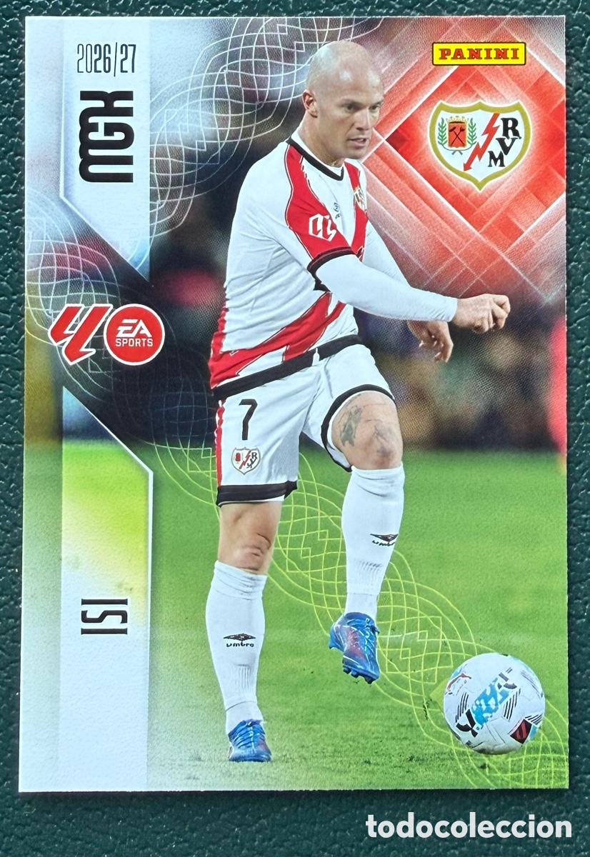 Fu&szlig;ball-Sticker: 302 ISI RAYO VALLECANO FICHAS ALBUM MEGACRACKS 2026 2027 MGK 26 27