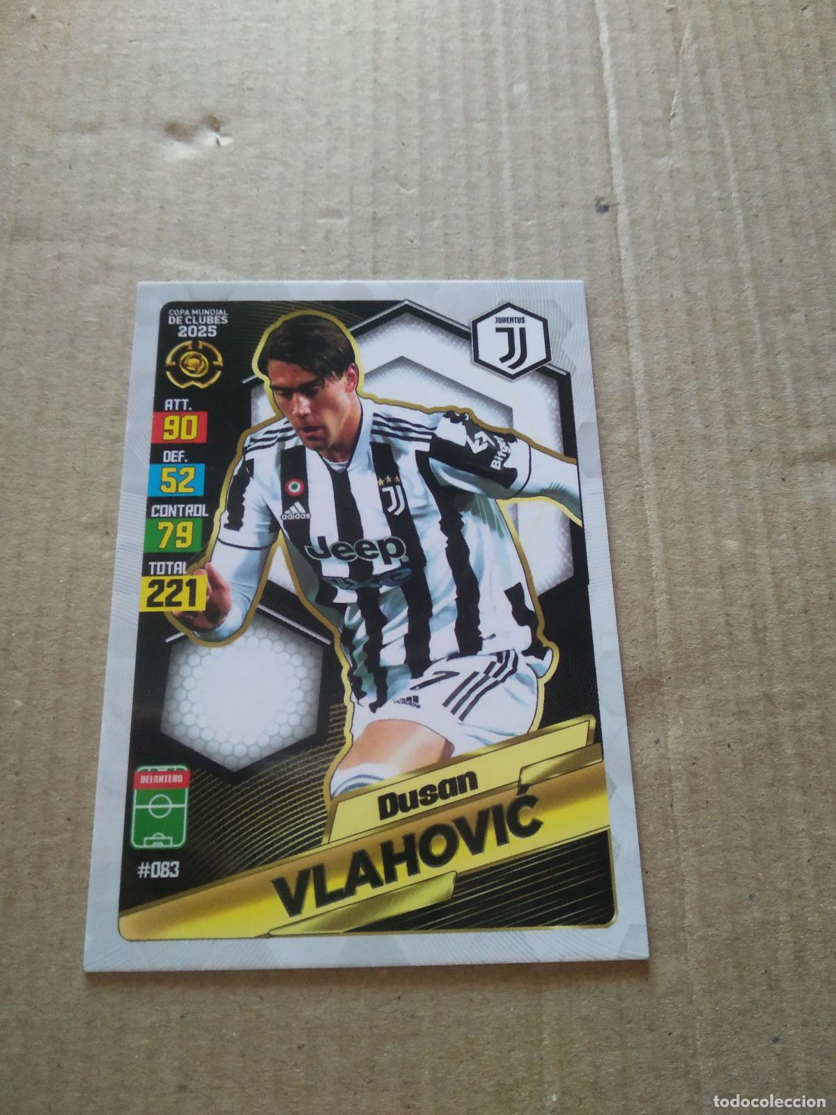 Cromos de f&uacute;tbol: 83 VLAHOVIC JUVENTUS TURIN CROMO FUTBOL GOL PUBLICACIONES MUNDIAL DE CLUBES 2025