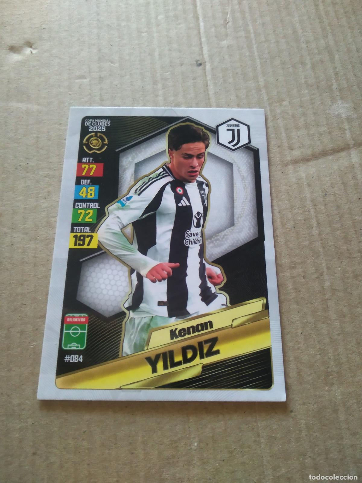 Cromos de f&uacute;tbol: 84 KENAN YILDIZ JUVENTUS TURIN CROMO FUTBOL GOL PUBLICACIONES MUNDIAL DE CLUBES 2025