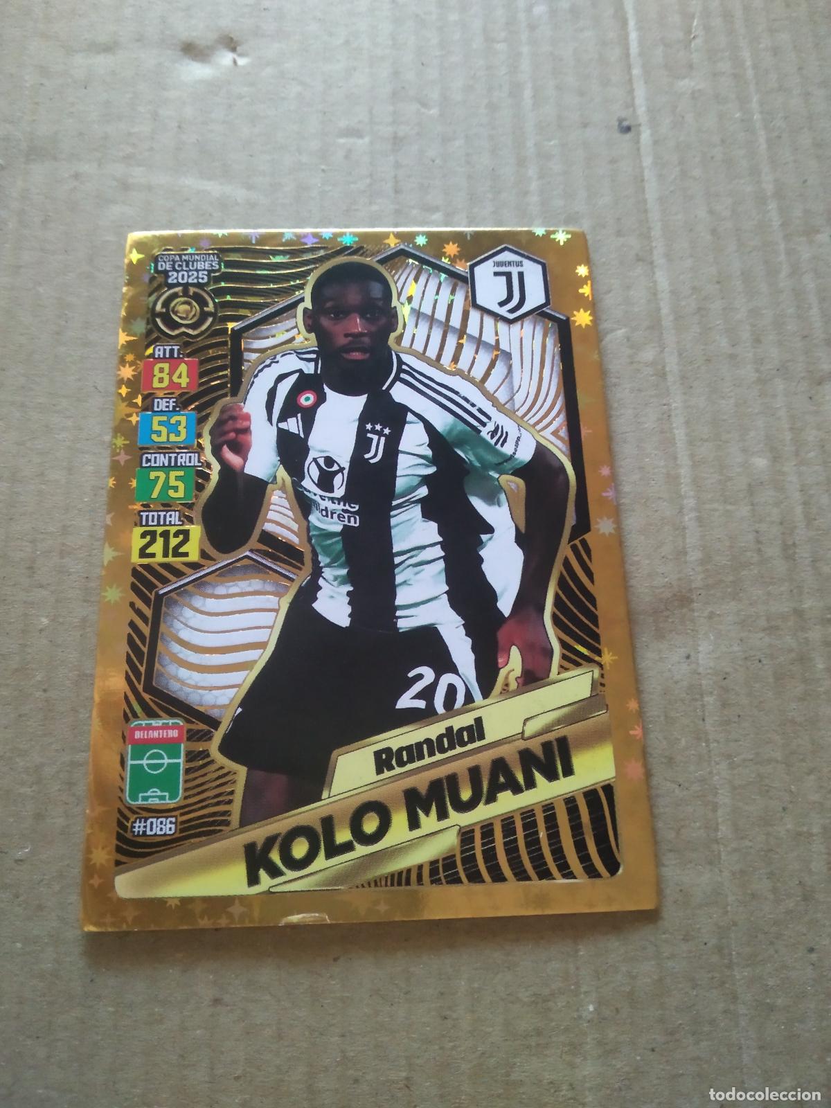 Cromos de f&uacute;tbol: 86 KOLO MUANI JUVENTUS TURIN CROMO FUTBOL GOL PUBLICACIONES MUNDIAL DE CLUBES 2025