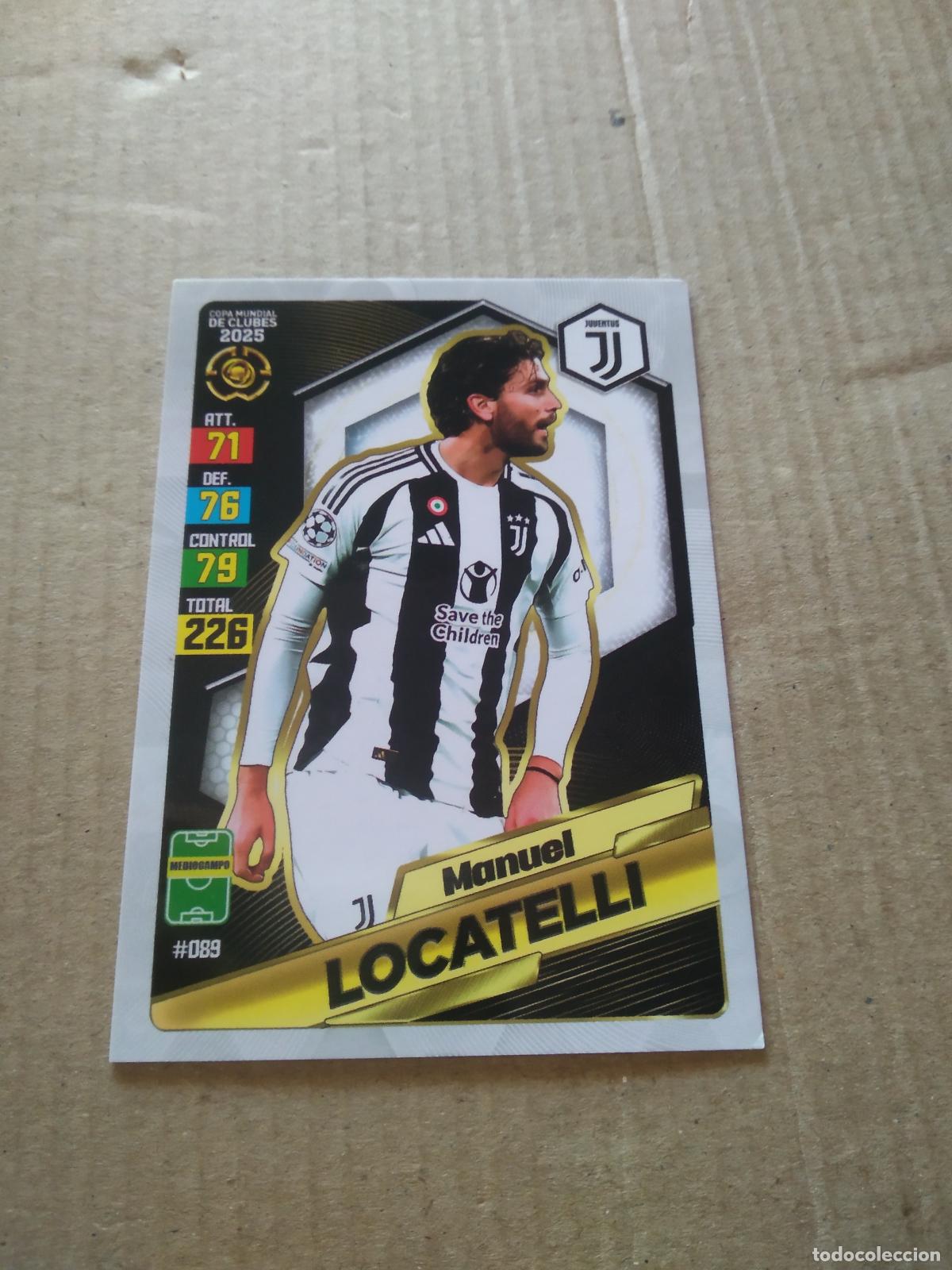 Cromos de f&uacute;tbol: 89 LOCATELLI JUVENTUS TURIN CROMO FUTBOL GOL PUBLICACIONES MUNDIAL DE CLUBES 2025