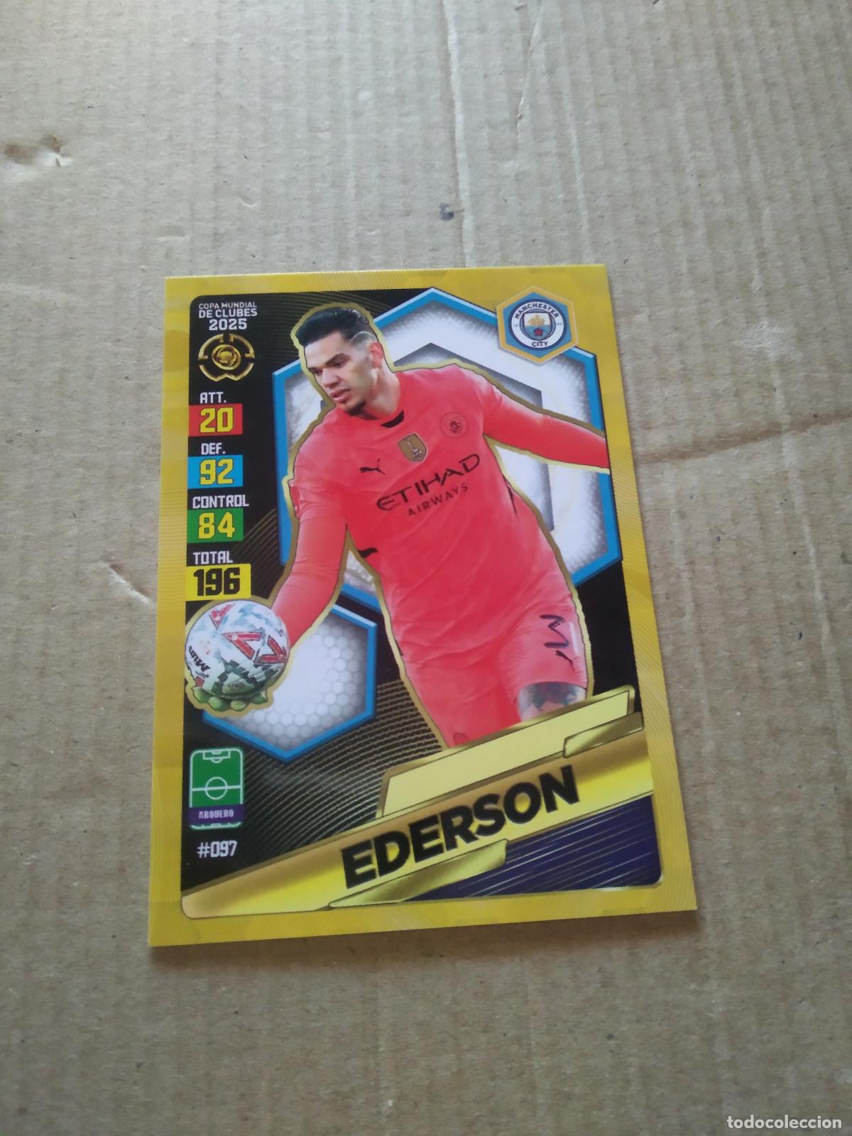 Cromos de f&uacute;tbol: 97 EDERSON MANCHESTER CITY CROMO FUTBOL GOL PUBLICACIONES MUNDIAL DE CLUBES 2025