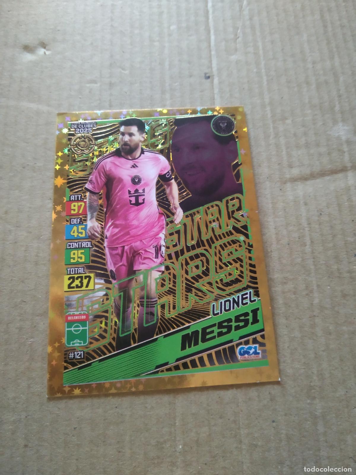 Cromos de f&uacute;tbol: 121 MESSI INTER MIAMI CROMO FUTBOL GOL PUBLICACIONES MUNDIAL DE CLUBES 2025