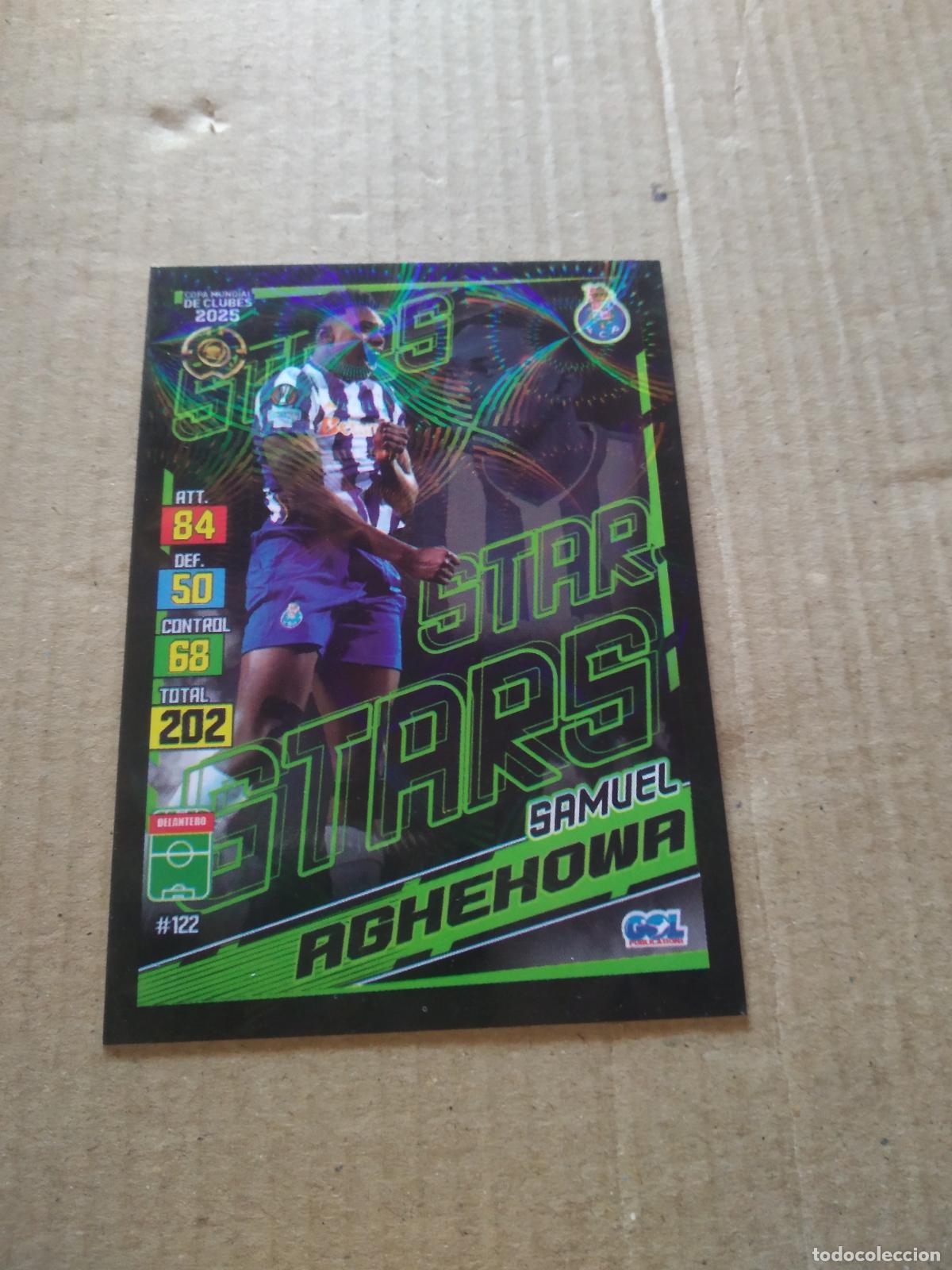 Cromos de f&uacute;tbol: 122 SAMUEL AGHEHOWA PORTO CROMO FUTBOL GOL PUBLICACIONES MUNDIAL DE CLUBES 2025