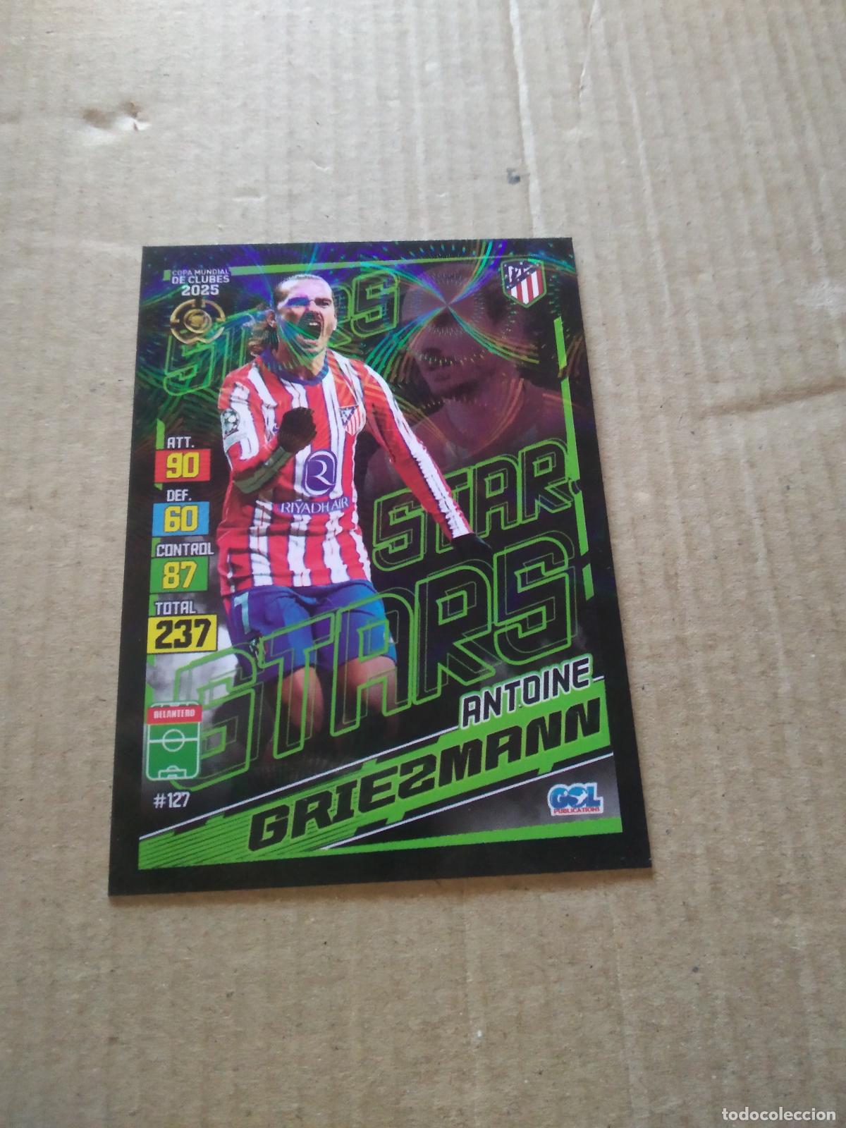 Cromos de f&uacute;tbol: 127 GRIEZMANN ATLETICO DE MADRID CROMO FUTBOL GOL PUBLICACIONES MUNDIAL DE CLUBES 2025