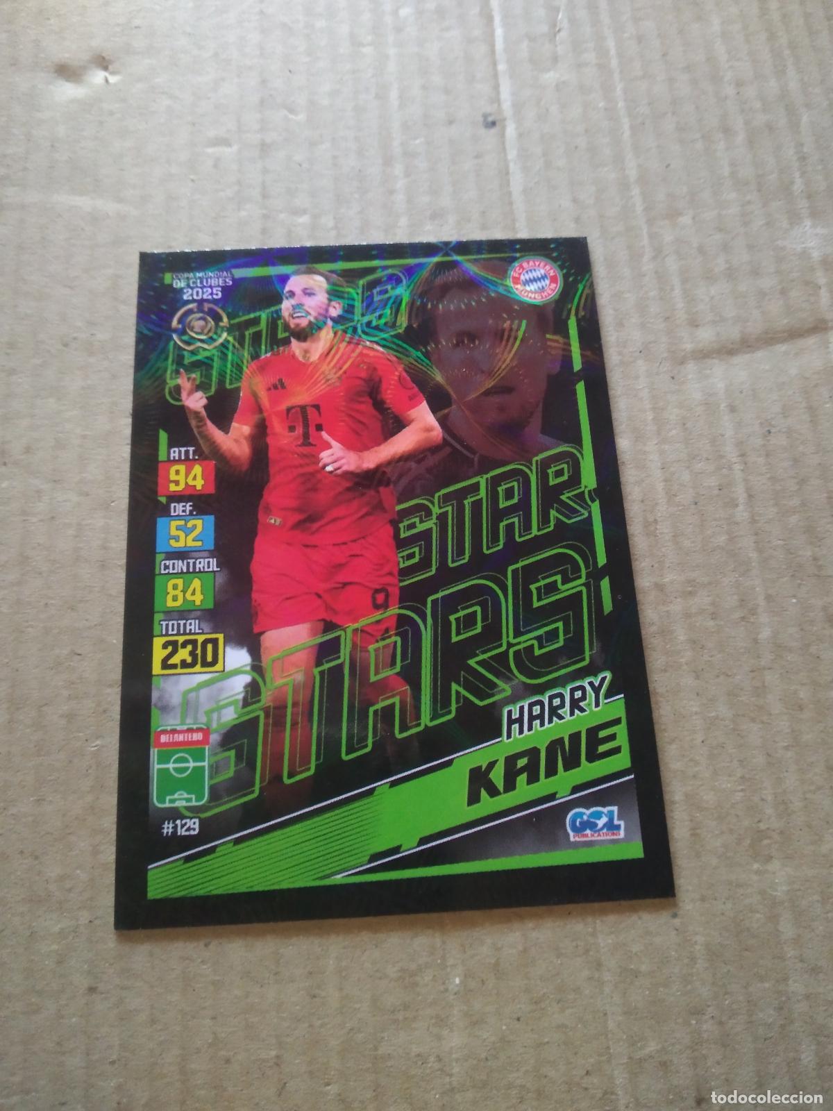Cromos de f&uacute;tbol: 129 HARRY KANE BAYERN MUNICH CROMO FUTBOL GOL PUBLICACIONES MUNDIAL DE CLUBES 2025