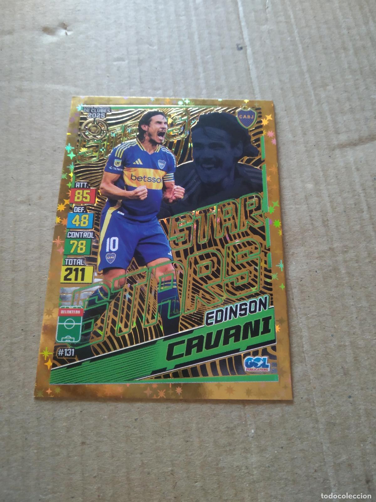 Cromos de f&uacute;tbol: 131 CAVANI BOCA JUNIORS CROMO FUTBOL GOL PUBLICACIONES MUNDIAL DE CLUBES 2025
