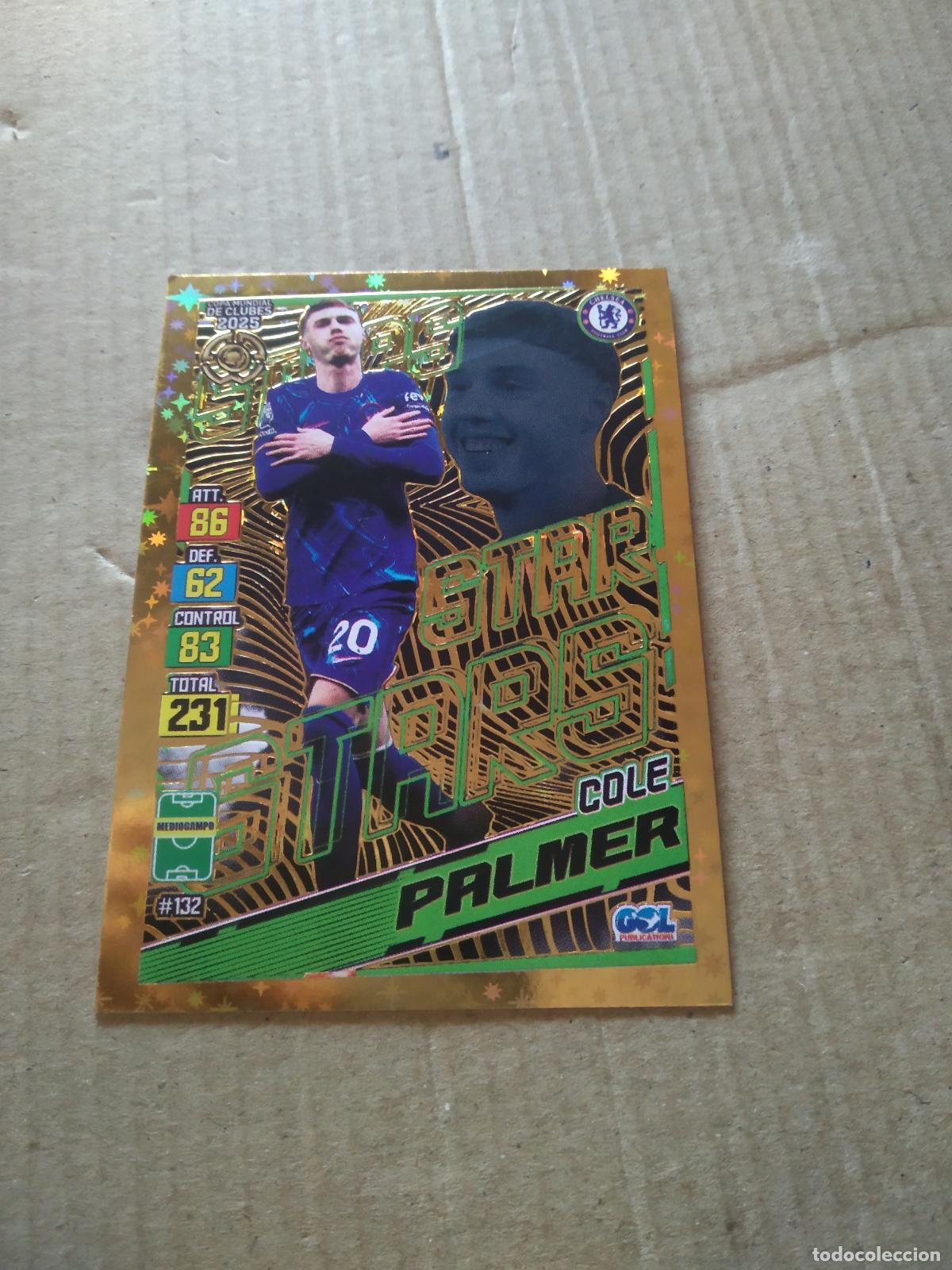 Cromos de f&uacute;tbol: 132 COLE PALMER CHELSEA CROMO FUTBOL GOL PUBLICACIONES MUNDIAL DE CLUBES 2025