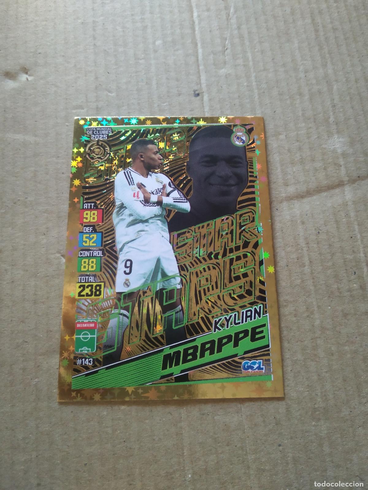 Cromos de f&uacute;tbol: 143 MBAPPE REAL MADRID CROMO FUTBOL GOL PUBLICACIONES MUNDIAL DE CLUBES 2025