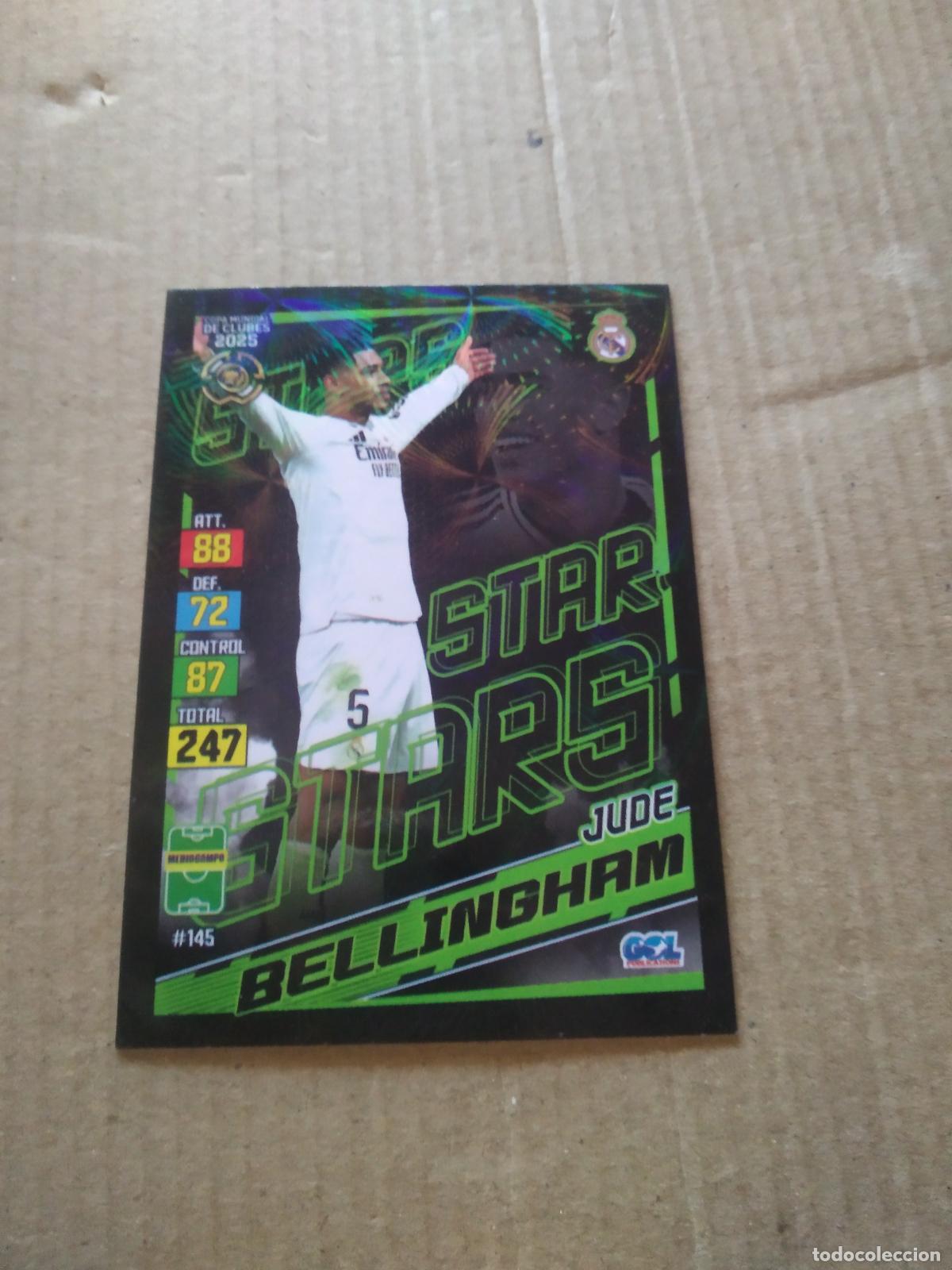 Cromos de f&uacute;tbol: 145 BELLINGHAM REAL MADRID CROMO FUTBOL GOL PUBLICACIONES MUNDIAL DE CLUBES 2025