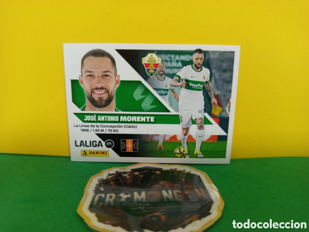 Cartes &agrave; collectionner de Football: ❇️ CROMO ⚽ MORENTE ELCHE LIGA 26 27 2026 2027 EDICIONES ESTE PANINI SIN PEGAR❇️