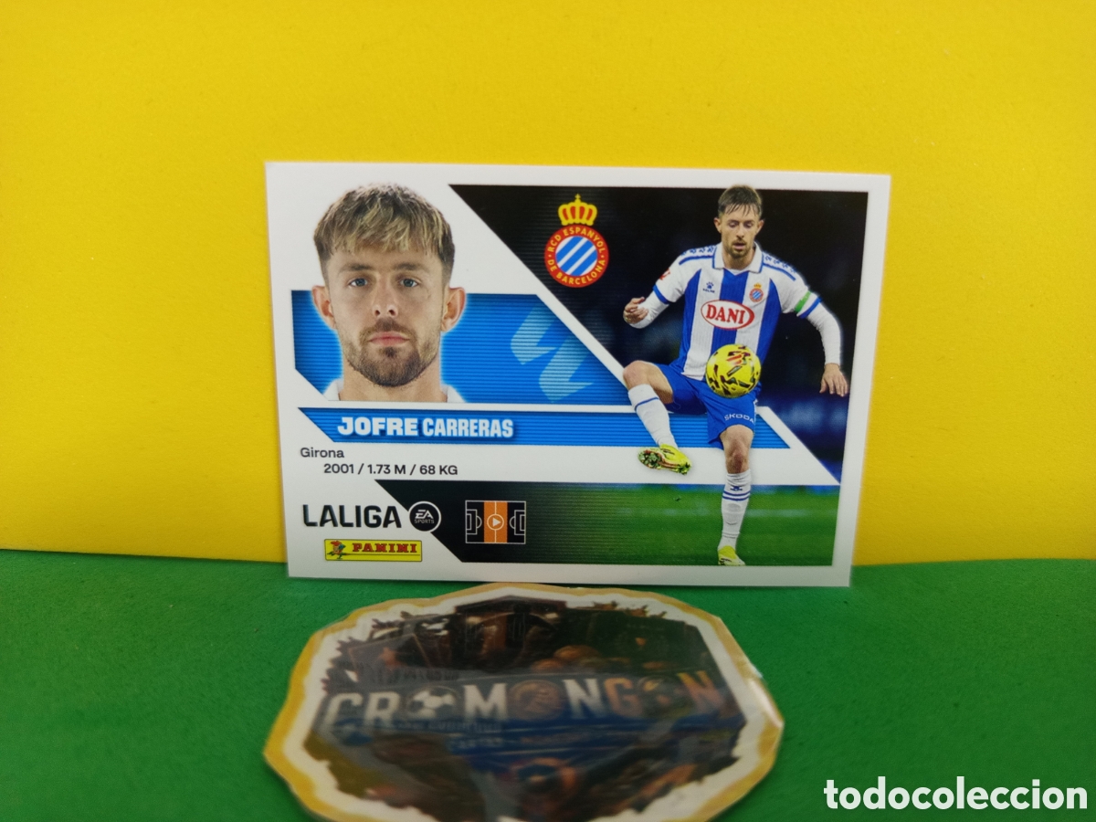Figurine di Calcio: ❇️ CROMO ⚽ JOFRE CARRERAS ESPA&Ntilde;OL LIGA 26 27 2026 2027 EDICIONES ESTE PANINI SIN PEGAR❇️