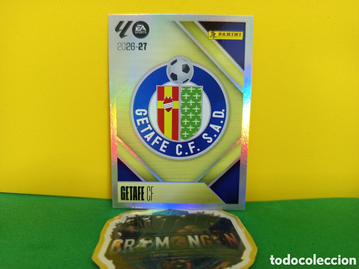 Figurine di Calcio: ❇️ CROMO ⚽ ESCUDO GETAFE LIGA 26 27 2026 2027 EDICIONES ESTE PANINI SIN PEGAR❇️