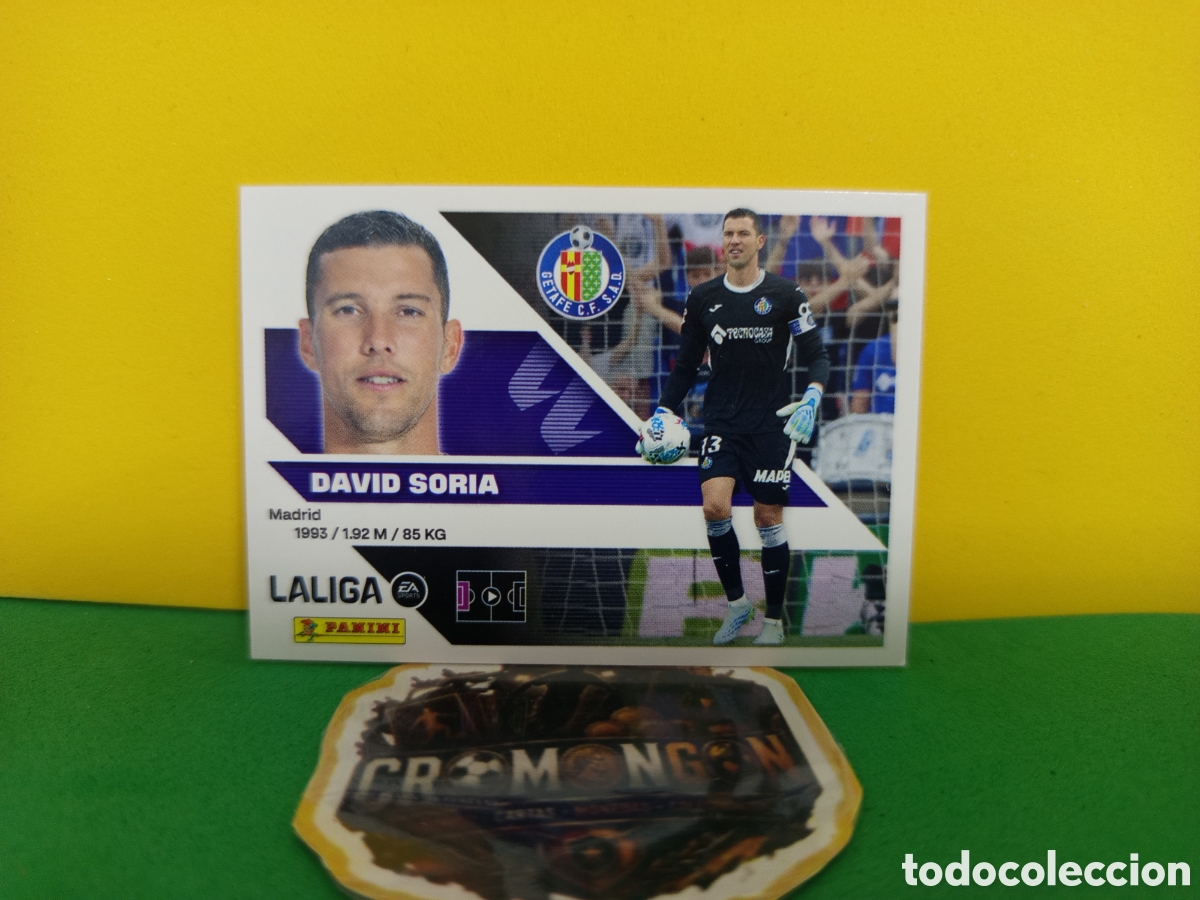 Cromos de f&uacute;tbol: ❇️ CROMO ⚽ DAVID SORIA GETAFE 2 LIGA 26 27 2026 2027 EDICIONES ESTE PANINI SIN PEGAR❇️