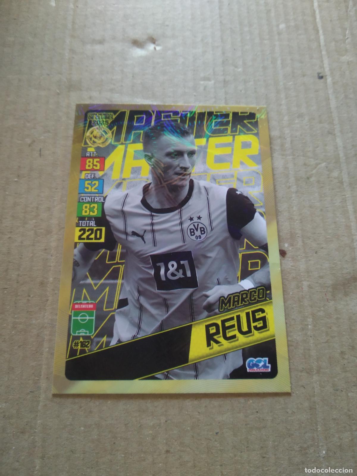 Cromos de f&uacute;tbol: 162 MARCO REUS BORUSSIA DORTMUND CROMO FUTBOL GOL PUBLICACIONES MUNDIAL DE CLUBES 2025
