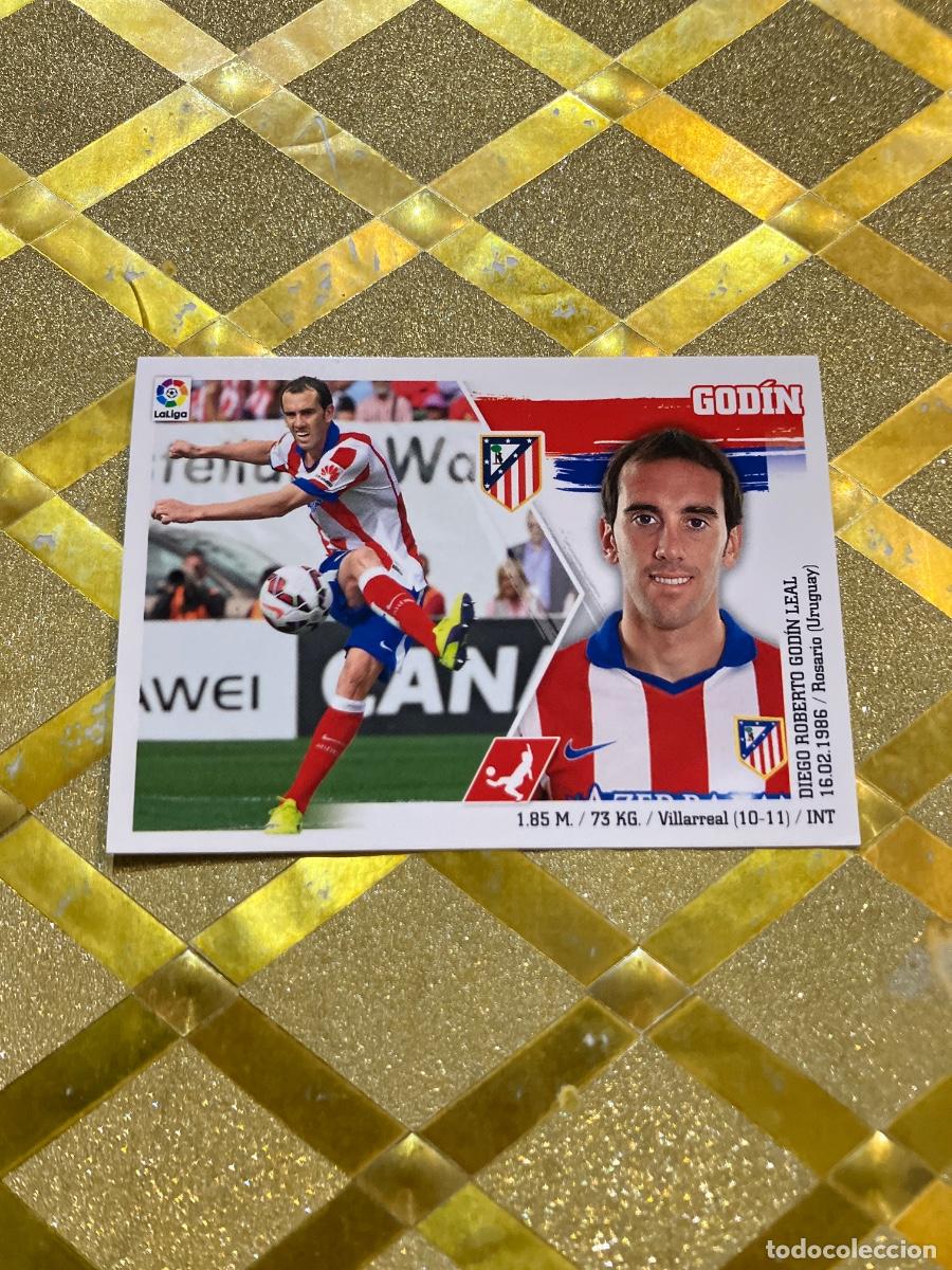 Cromos de f&uacute;tbol: CROMOS DE FUTBOL GODIN ATLETICO DE MADRID NUMERO 9 LIGA ESTE 2015-16 2015 2016 PANINI !