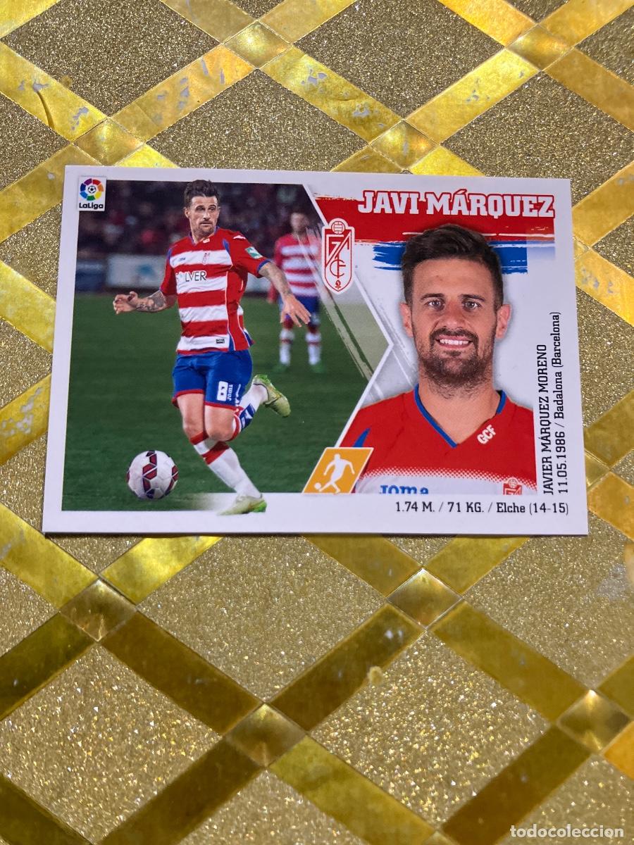 Cromos de f&uacute;tbol: CROMOS DE FUTBOL JAVI MARQUEZ GRANADA NUMERO 12 LIGA ESTE 2015-16 2015 2016 PANINI !