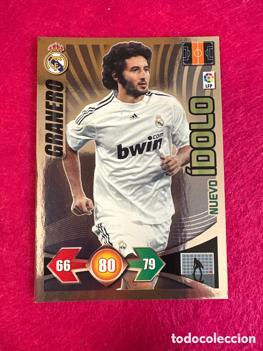 Cromos de f&uacute;tbol: GRANERO (R.MADRID) NUEVO &Iacute;DOLO ADRENALYN LIGA 2009-2010 09 10 PANINI TRADING CARD