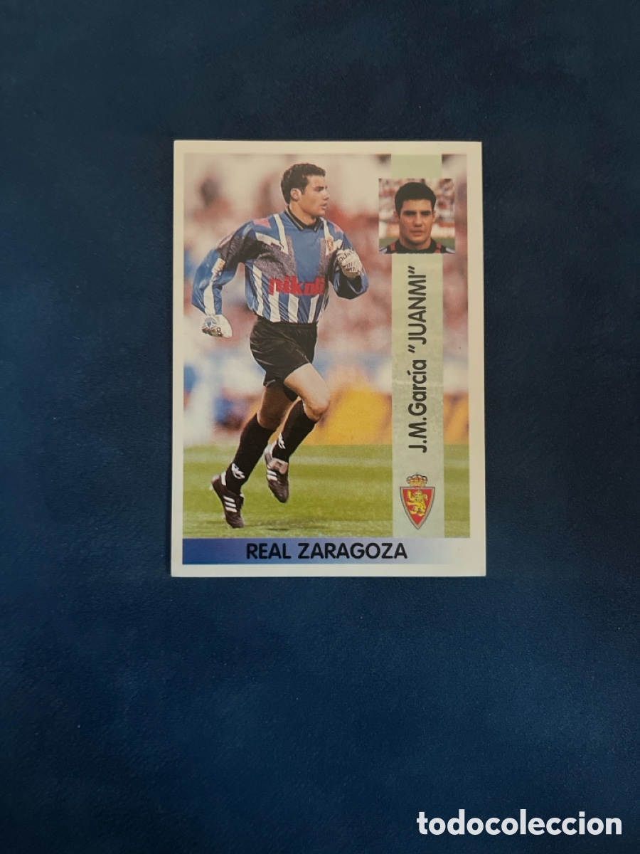 Cromos de f&uacute;tbol: JUANMI 177 REAL ZARAGOZA 96 97 PANINI 1996 1997 NUEVO SIN PEGAR CROMO UNIFICO ENVIO