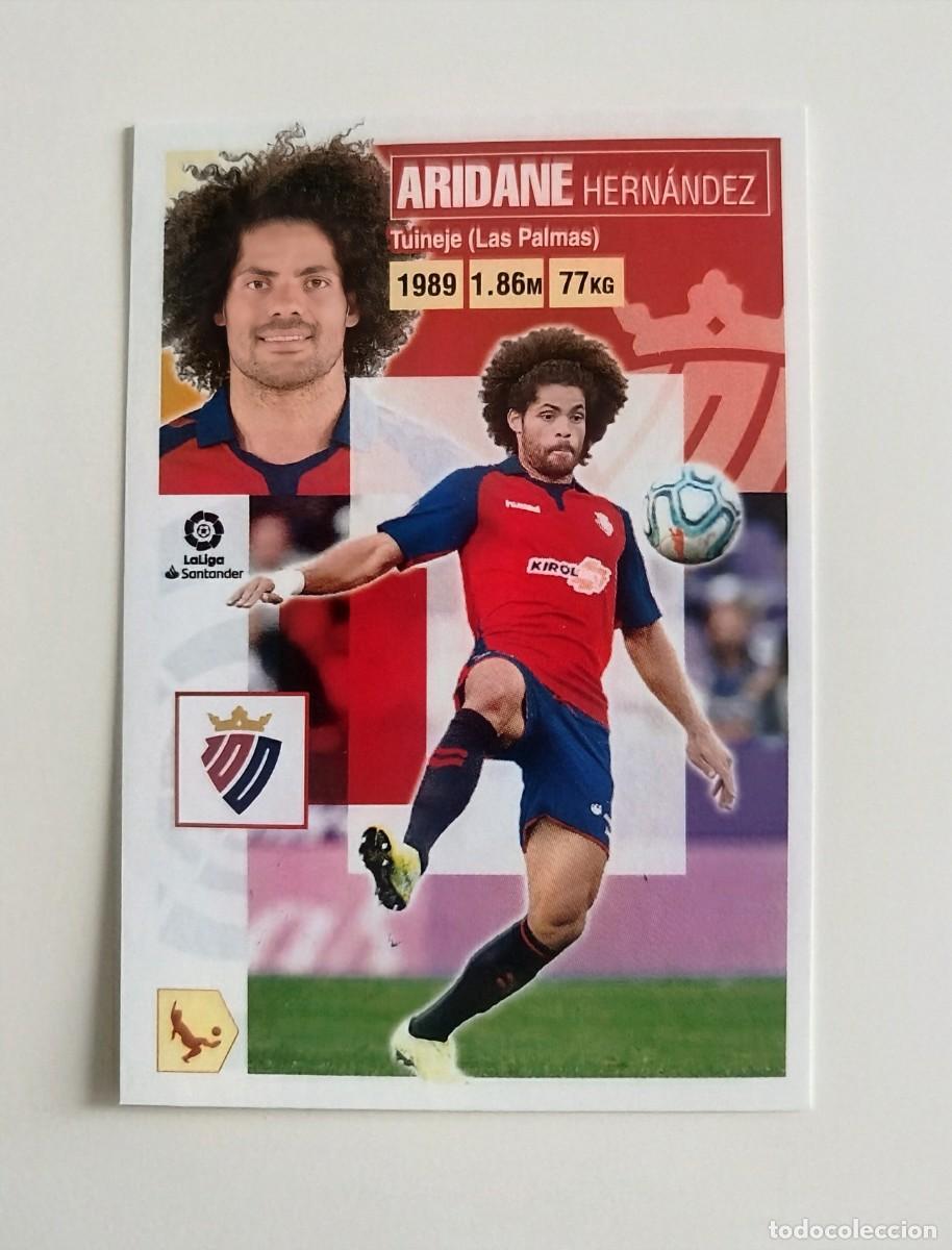 Cromos de f&uacute;tbol: Aridane 5 SIN PEGAR NUNCA PEGADO CA Osasuna Liga Ediciones Este 20 21 / 2020 2021
