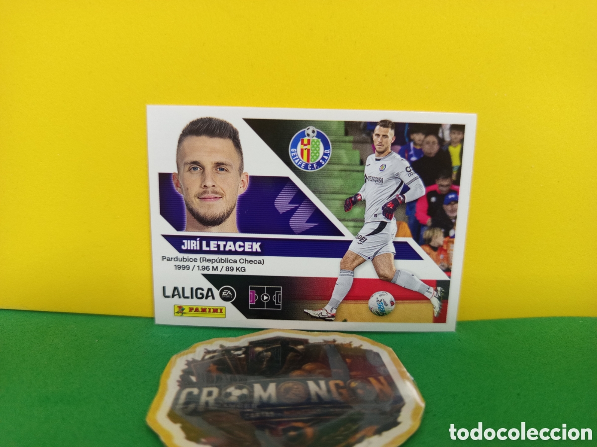 Cromos de f&uacute;tbol: ❇️ CROMO ⚽ LETACEK GETAFE LIGA 26 27 2026 2027 EDICIONES ESTE PANINI SIN PEGAR❇️