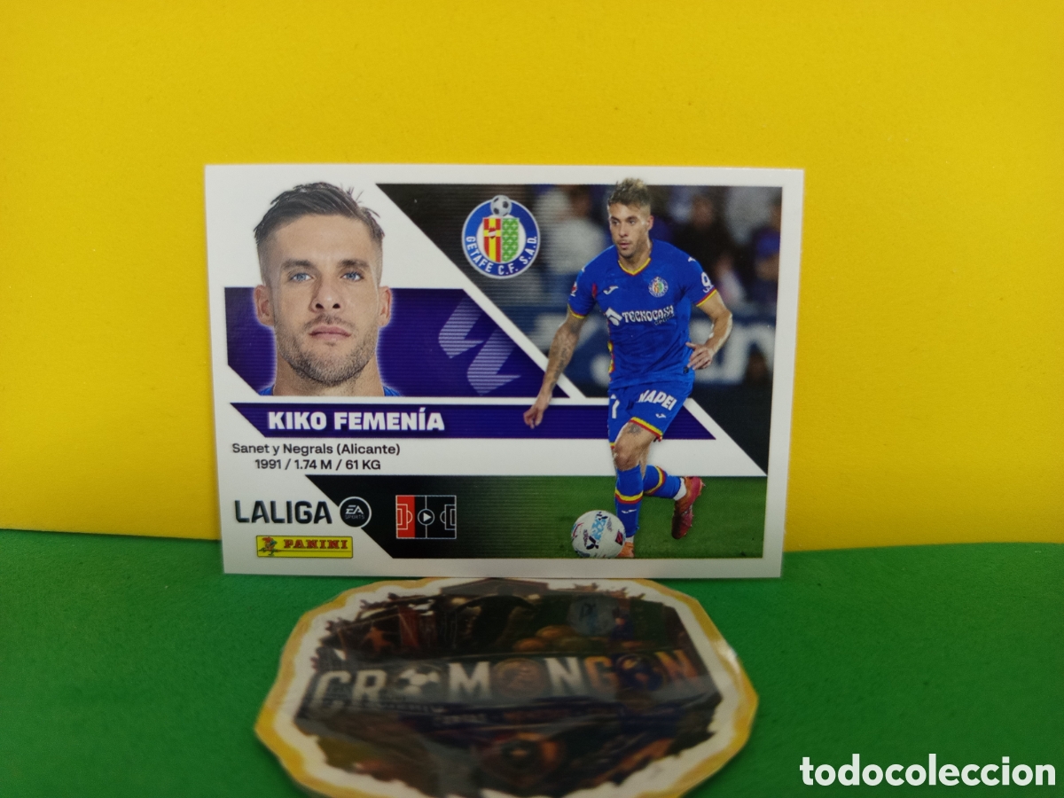 Cromos de f&uacute;tbol: ❇️ CROMO ⚽ KIKE FEMEN&Iacute;A GETAFE LIGA 26 27 2026 2027 EDICIONES ESTE PANINI SIN PEGAR❇️